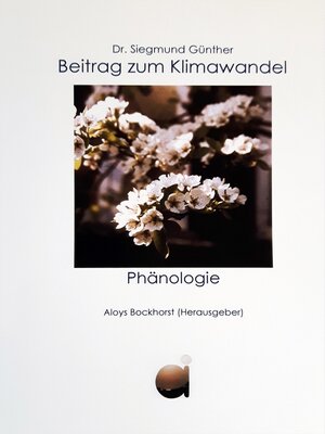 cover image of Beitrag zum Klimawandel Phänologie
